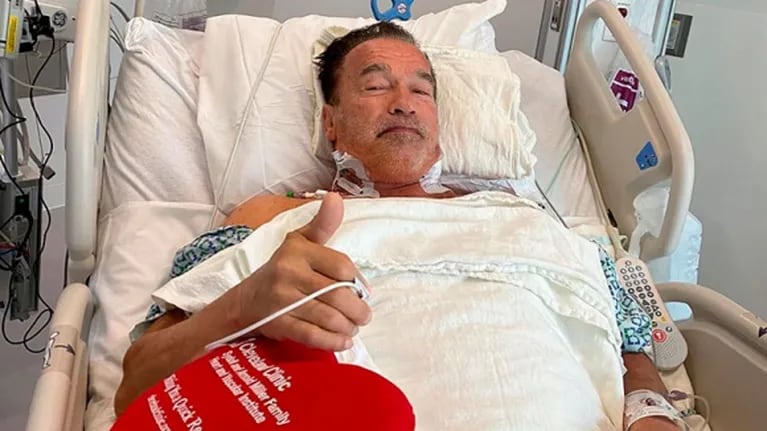 Arnold Schwarzenegger fue operado del codo por una fuerte lesión (Foto: Archivo)