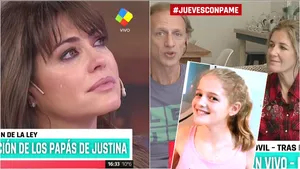 El llanto de Pamela David tras escuchar a los papás de Justina, la niña que impulsó la ley de donación de órganos en la Argentina