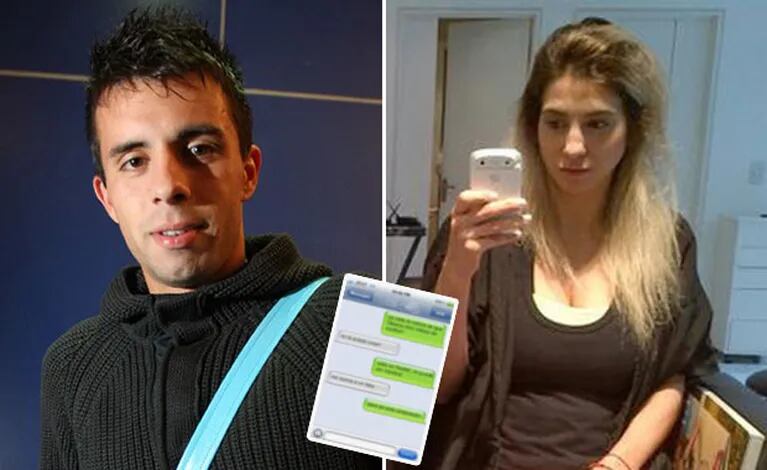 Matías Defederico y el presunto mensaje de Whatsapp que enfureció a Cinthia Fernández. (Foto: Web)