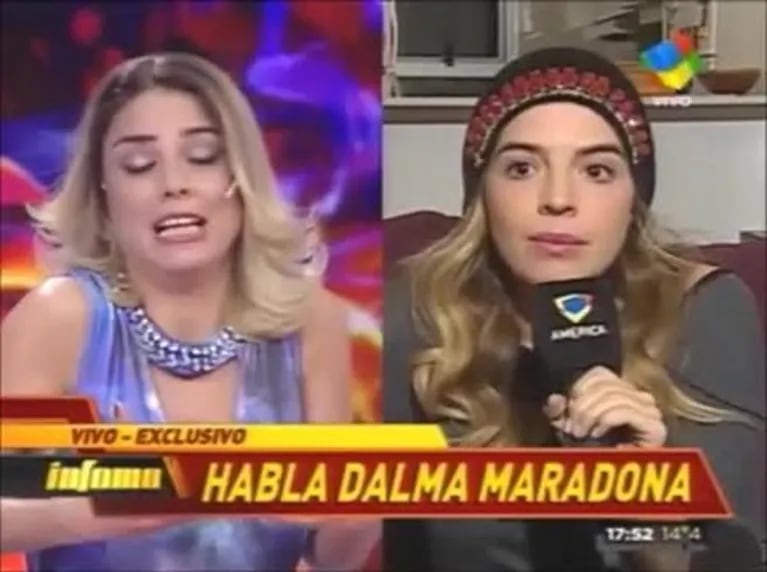 Dalma Maradona no afloja con Verónica Ojeda: "Con cualquiera que venga me voy a llevar mejor que con ella"