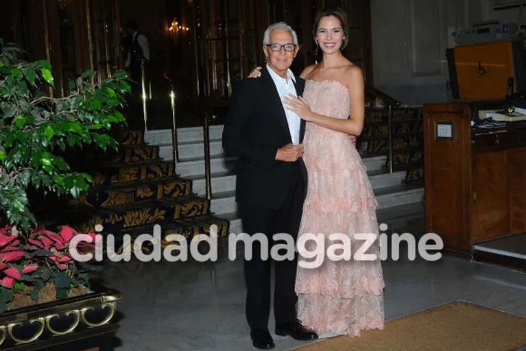 El empresario Eduardo Costantini se casó con la modelo Elina Fernández: "Sos el gran amor de mi vida"