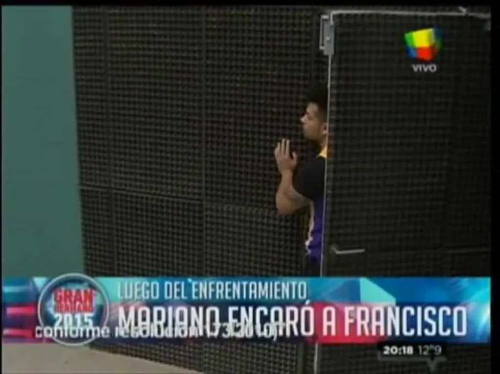 Mariano encaró a Francisco tras la pelea que protagonizaron en el gimnasio