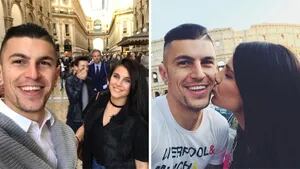 La romántica convivencia de Ivana Icardi y Luifa Galessio en Italia: besos, mimos y paseos