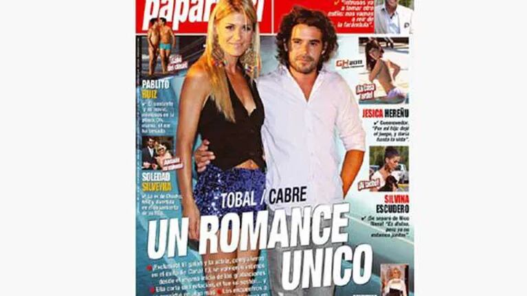 Rumores de romance entre Nicolás Cabré y Eugenia Tobal