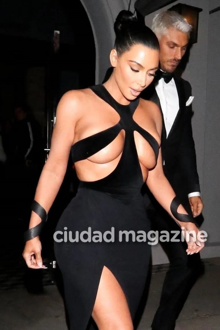 Kim Kardashian y su look más sexy: ¡el vestido que revolucionó la red carpet!