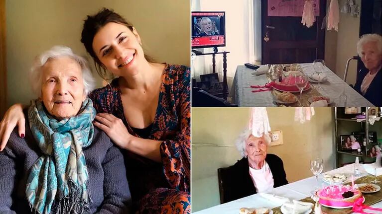 El emotivo mensaje de Mariana Brey a su abuela: Hoy cumple 99 años, aislada; es una ídola total