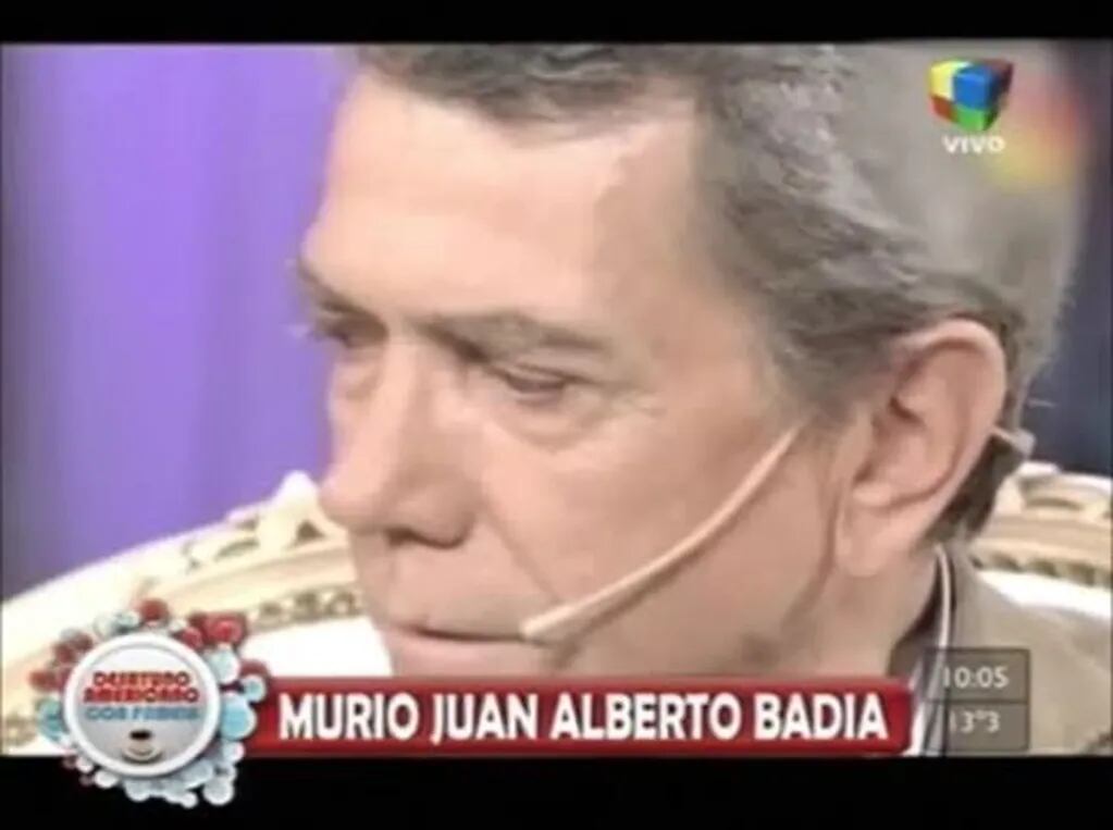 Juan Alberto Badía y el amor por su mujer