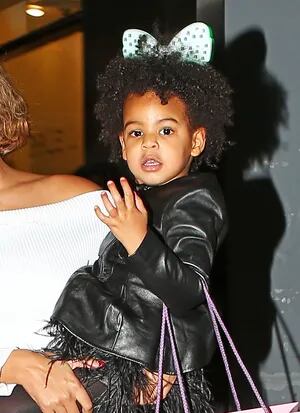 Blue Ivy, la hija fashionista de Beyoncé. (Foto: Grosby Group)