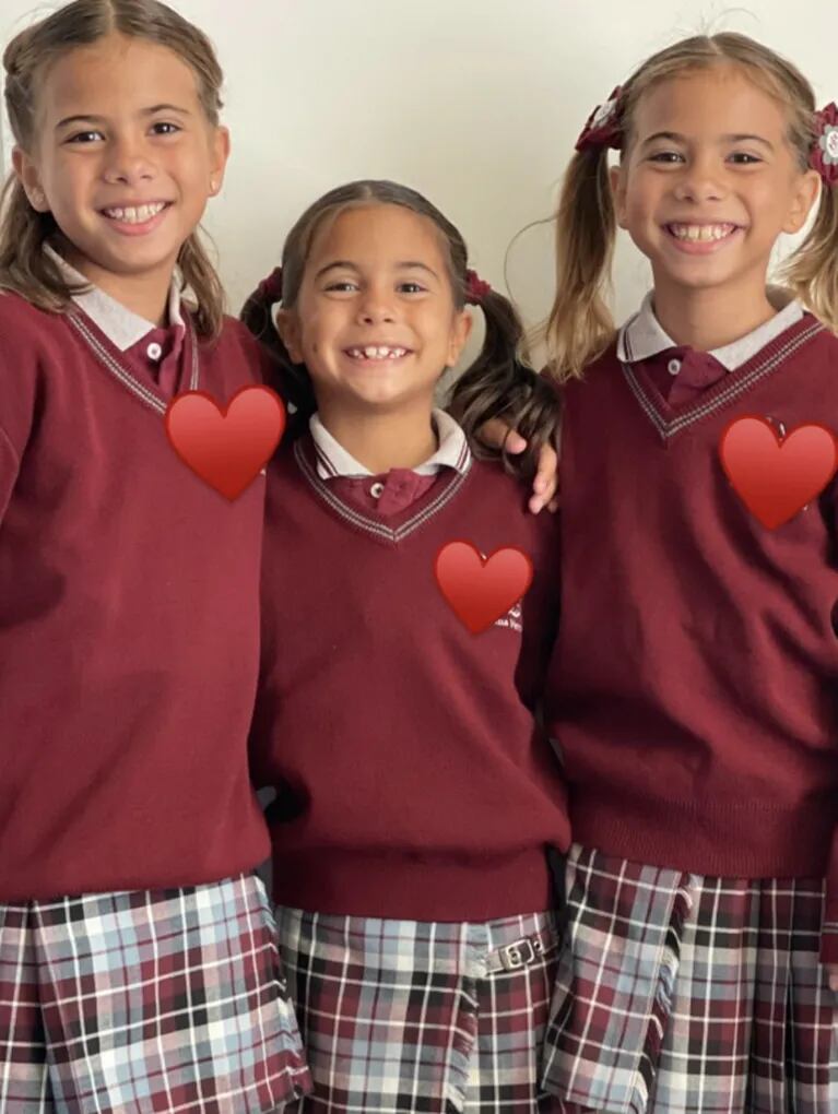El dulce mensaje de Cinthia Fernández a sus hijas: "Mi mayor orgullo como mamá es darles una gran educación"