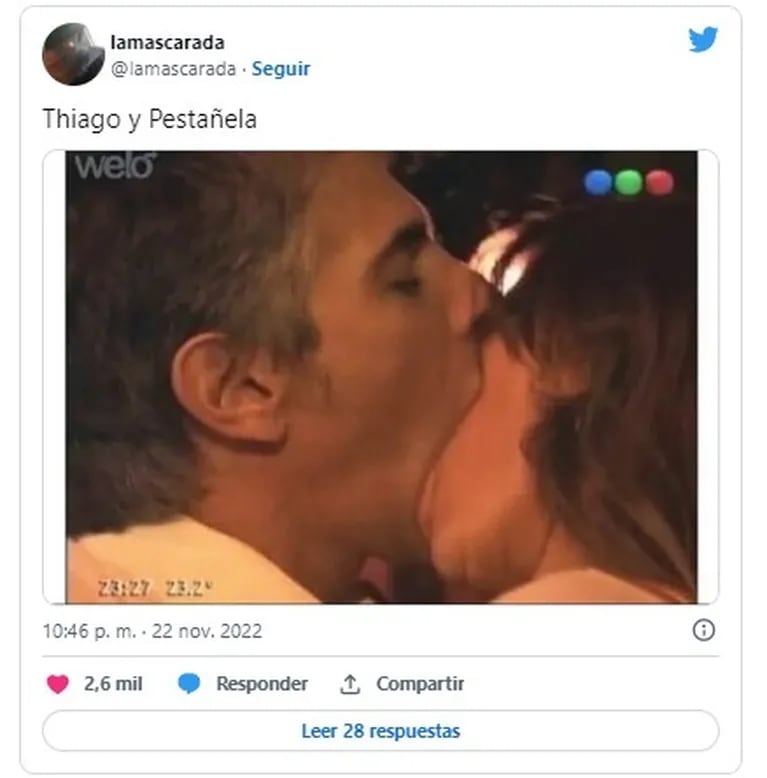 Gran Hermano 2022: Thiago y Daniela se besaron apasionadamente y estallaron los memes en las redes 