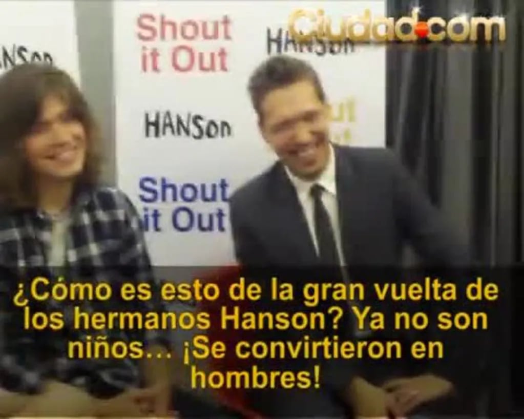 Hanson en Argentina: “Sabemos que los fans aman nuestros temas viejos”