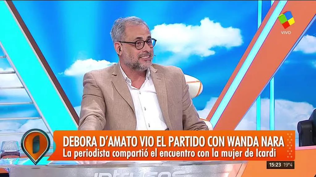 Débora D'Amato contó cómo vivió el partido de Argentina en la casa de Wanda Nara