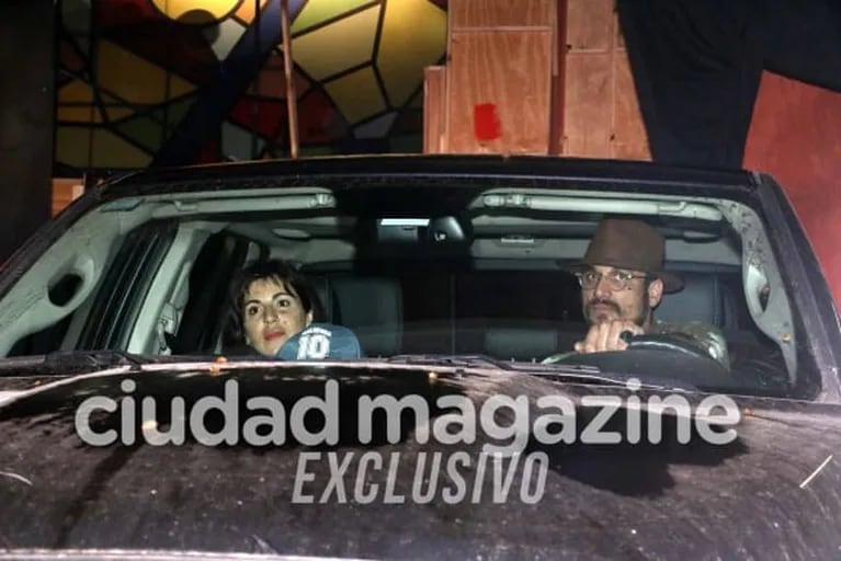 Las fotos de Gianinna Maradona y Daniel Osvaldo juntos tras participar de Los Mammones