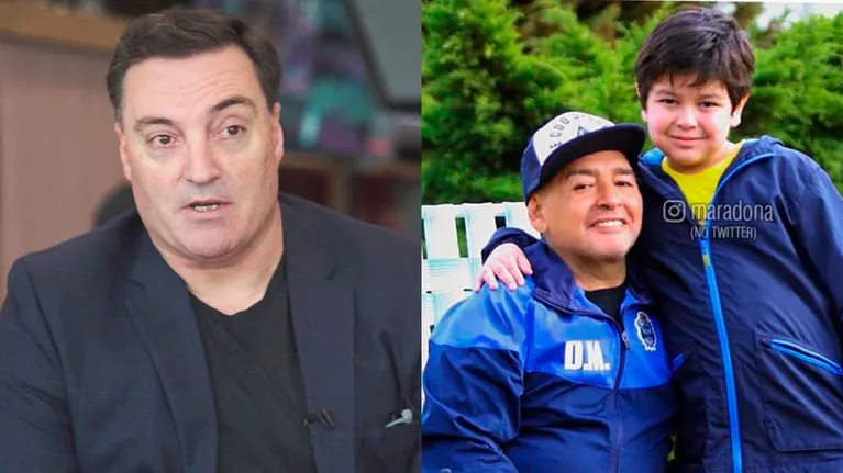 Mario Baudry contó cómo procesa Dieguito Fernando la muerte de su padre, Maradona