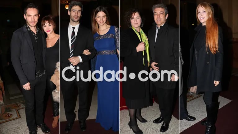 Noche de música y parejas top en la Gala Azul del Teatro Colón (Foto: Movilpress)