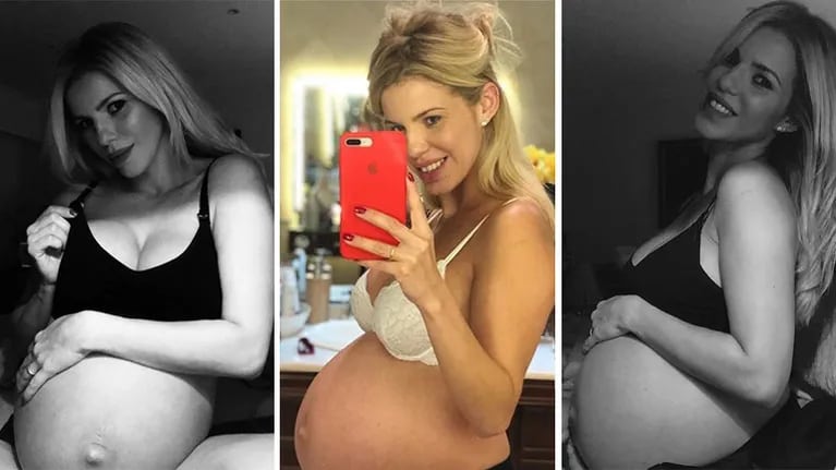 Lola Bezerra y su pancita de 8 meses de embarazo. (Foto: Instagram)
