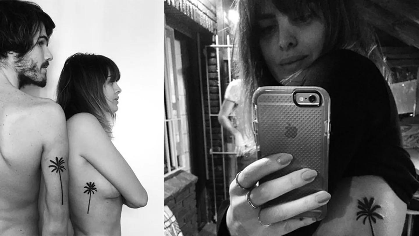 Silvina Luna le dedicó su nuevo tatuaje a su novio (Foto: Instagram)