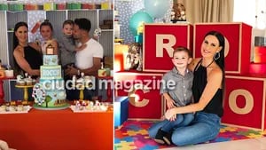 Las fotos del súper cumpleaños de Rocco, el hijo menor de Natalia Weber y Mauro Zarate
