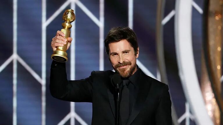 Globos de Oro 2019: el motivo por el que Christian Bale le agradeció su premio a Satán. (Foto: AP)