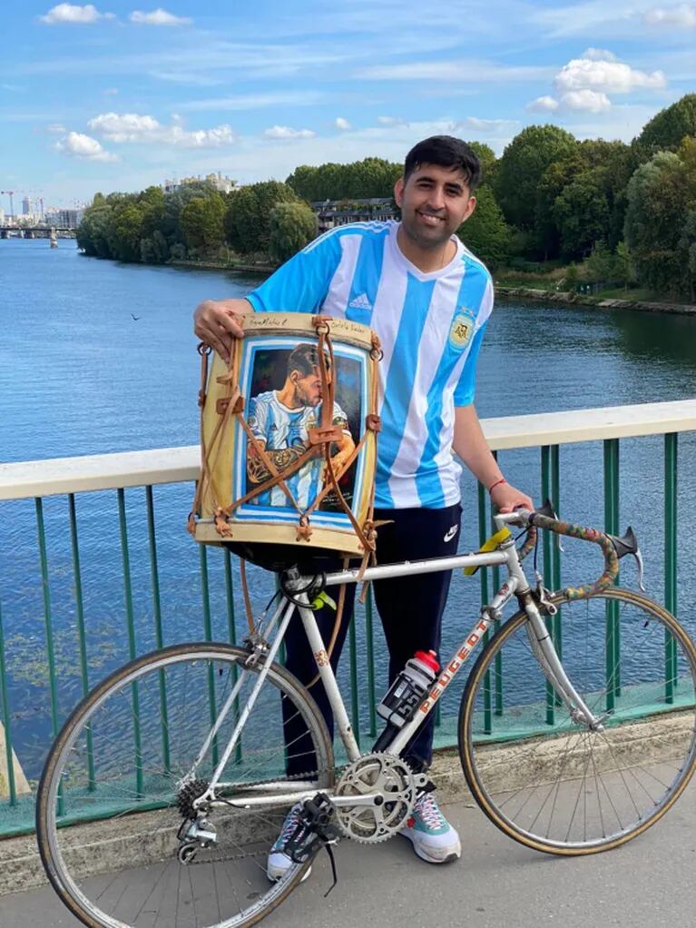 Antonela Roccuzzo sorprendió a un argentino que les tocó el timbre a los Messi