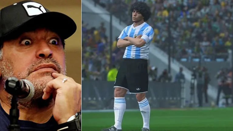 Diego Maradona lleva a juicio a los creadores del PES 2017 por el uso de su imagen.