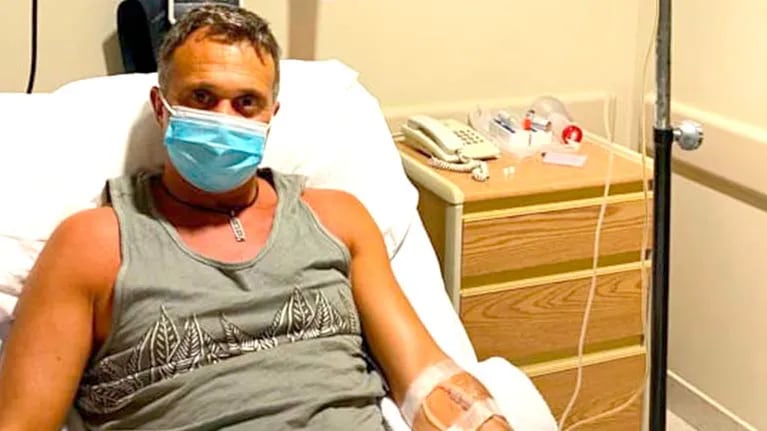 Sergio Lapegüe fue tratado con plasma y lanzó un emotivo mensaje: “Recibiendo esperanza”