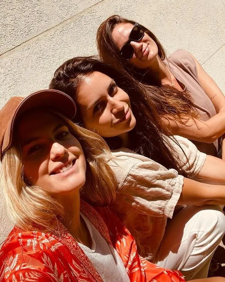 Paula Chaves, Zaira Nara y Mery del Cerro compartieron una salida juntas: "Finde de amigas"