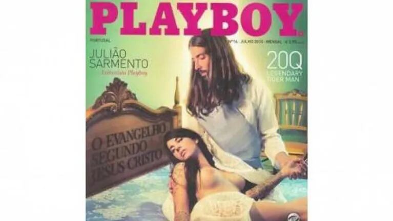 Sorpresa en Playboy: Jesús en la tapa