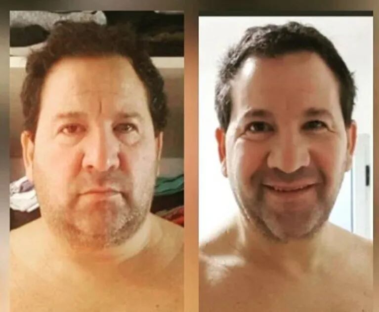 El Terco Estevanez cambió sus hábitos alimentarios y mostró el antes y el después: ¡bajó 20 kilos en tres meses!