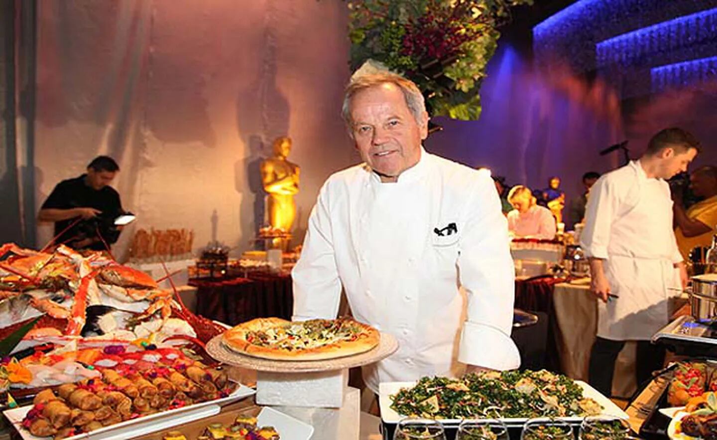 Wolfgang Puck, el cheef a cargo de la cocina en los premios Oscar 2013. (Foto: Web)