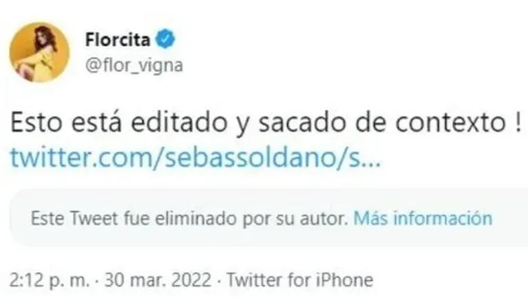 Explosiva información de Marcela Tauro sobre Luciano Castro y Flor Vigna: "Él está un poco celoso de Nico Occhiato"