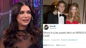 La palabra de Zaira Nara sobre cómo surgió su famoso tweet "menos mal que no me casé" cuando se separó de Diego Forlán: "Fue idea de una amiga"