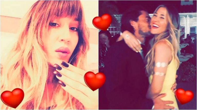 Jimena Barón y una foto mimosa en Instagram con su nuevo novio. Foto: Instagram