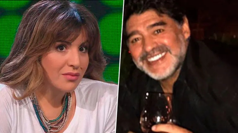 Gianinna Maradona habló en Intrusos de la relación de Diego con el alcohol