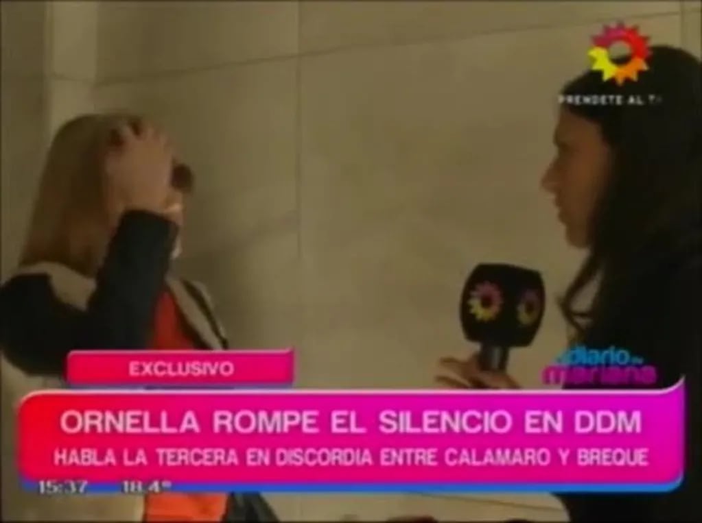 Habló Ornella, la supuesta ex novia de Andrés Calamaro