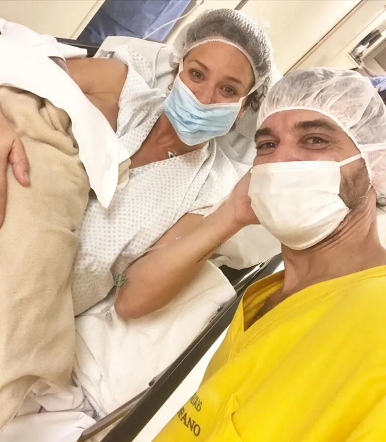 Pedro Alfonso y Paula Chaves compartieron su primera foto junto a Filipa, su hija recién nacida: "Estamos muy felices"