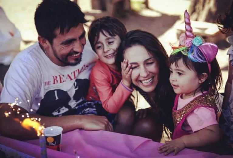 Las fotos de la divertida salida de Julieta Pink y sus hijos Baltazar y Jazmín Aurora al aire libre