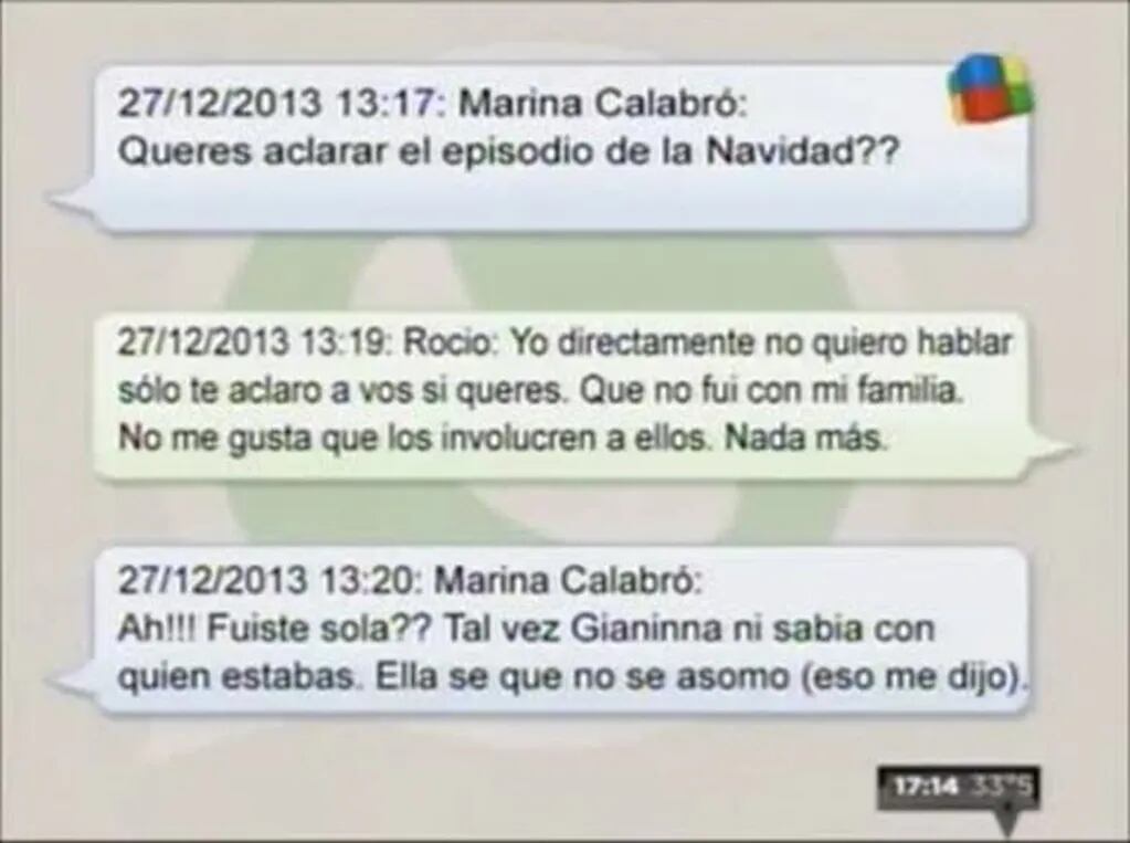 Rocío Oliva aclaró que fue sola a la casa de Diego Maradona en Navidad