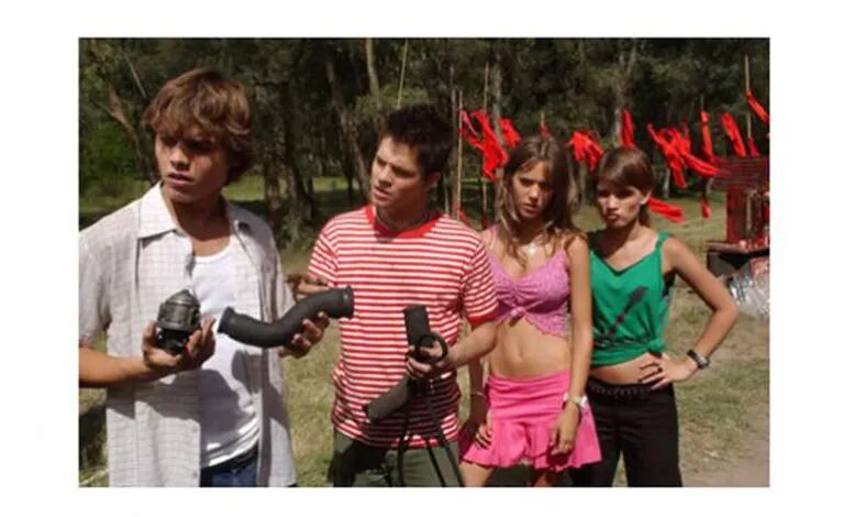Camila cuanco actuaba en la tele, junto al elenco de Rebelde Way. (Foto: Web)