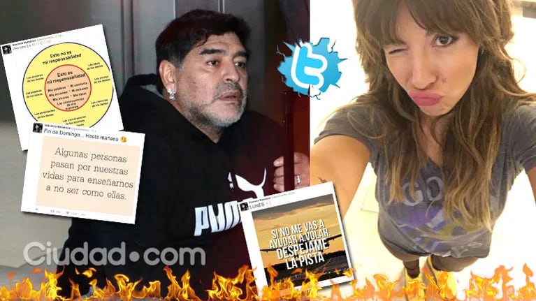Los picantes tweets de Gianinna Maradona ¿para su padre? (Foto: Web)