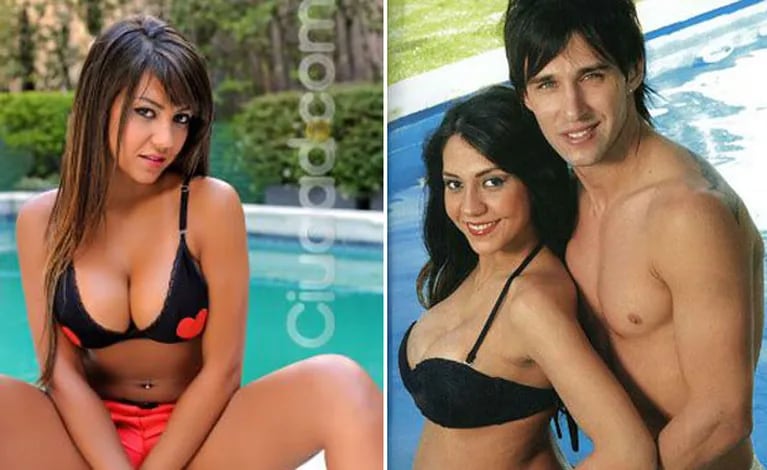 Tamara Alves y Patricio Toranzo, pareja hot. (Foto: Ciudad.com y Web)