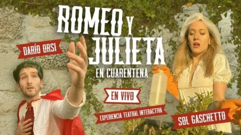 Un clásico reversionado: Romeo y Julieta en ¡cuarentena!