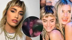 El video de Lali Espósito a los besos con Lola Índigo en una fiesta de Madrid