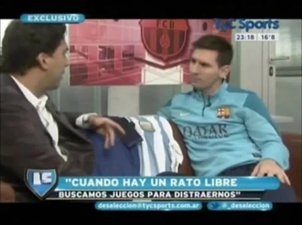 Lionel Messi, papá todo terreno: "Me baño con él, lo cambio, le doy de comer, ¡hago lo que manden!"
