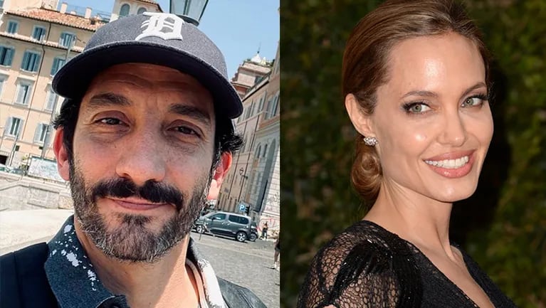 Juan Minujín viajó a Roma para grabar con Angelina Jolie.