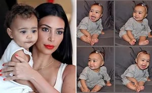 Kim Kardashian y la pequeña fortuna que gasta en tratamientos de belleza para su hija. (Foto: Web)