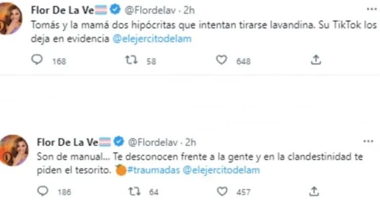 Tremendos tweets de Flor de la Ve contra Tomás Holder de Gran Hermano 2022: "Hipócrita"