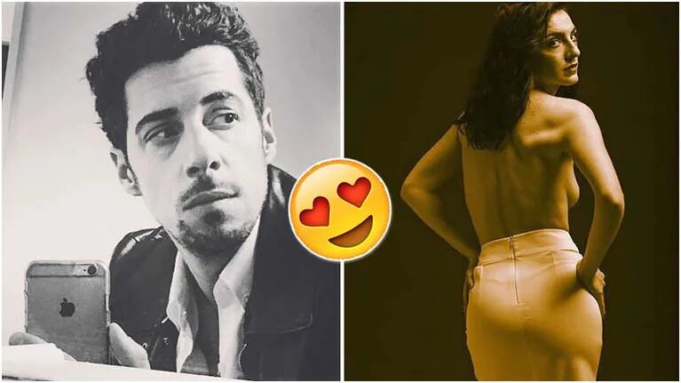 El piropo hot de Esteban Lamothe al ver una foto de su mujer en topless (Fotos: Instagram)