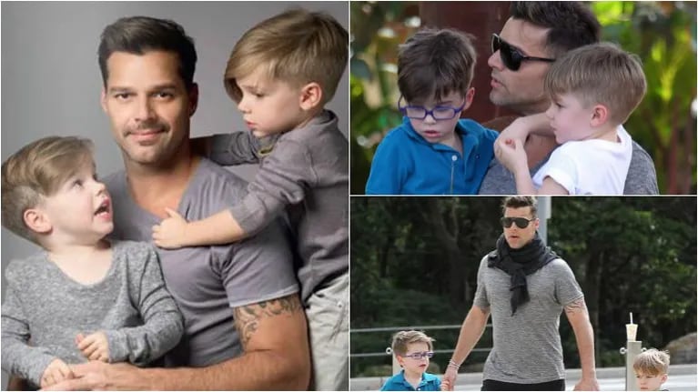 Ricky Martin les dedicó una emotiva carta a sus hijos Valentino y Matteo. Foto: Captura