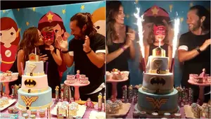 El divertido cumpleaños de Nina, la hija de Diego Torres y Débora Bello